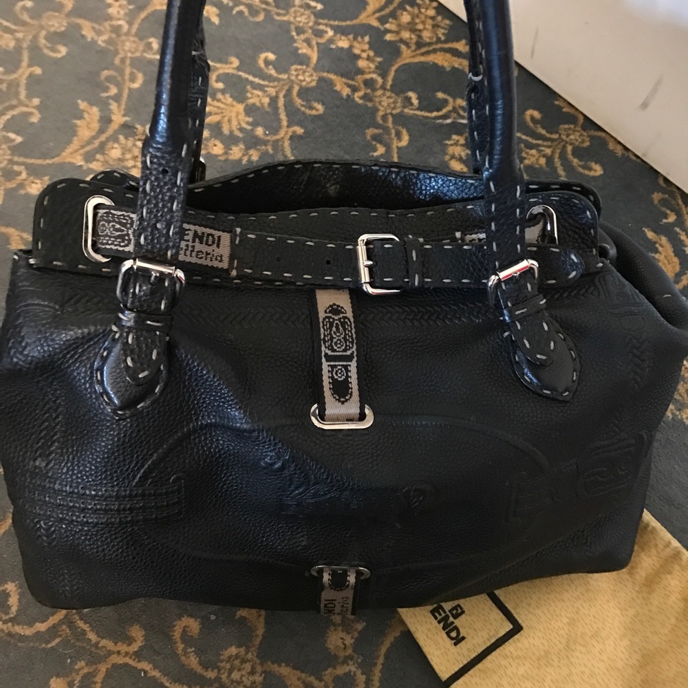 Fendi Selleria large tote with original receipt